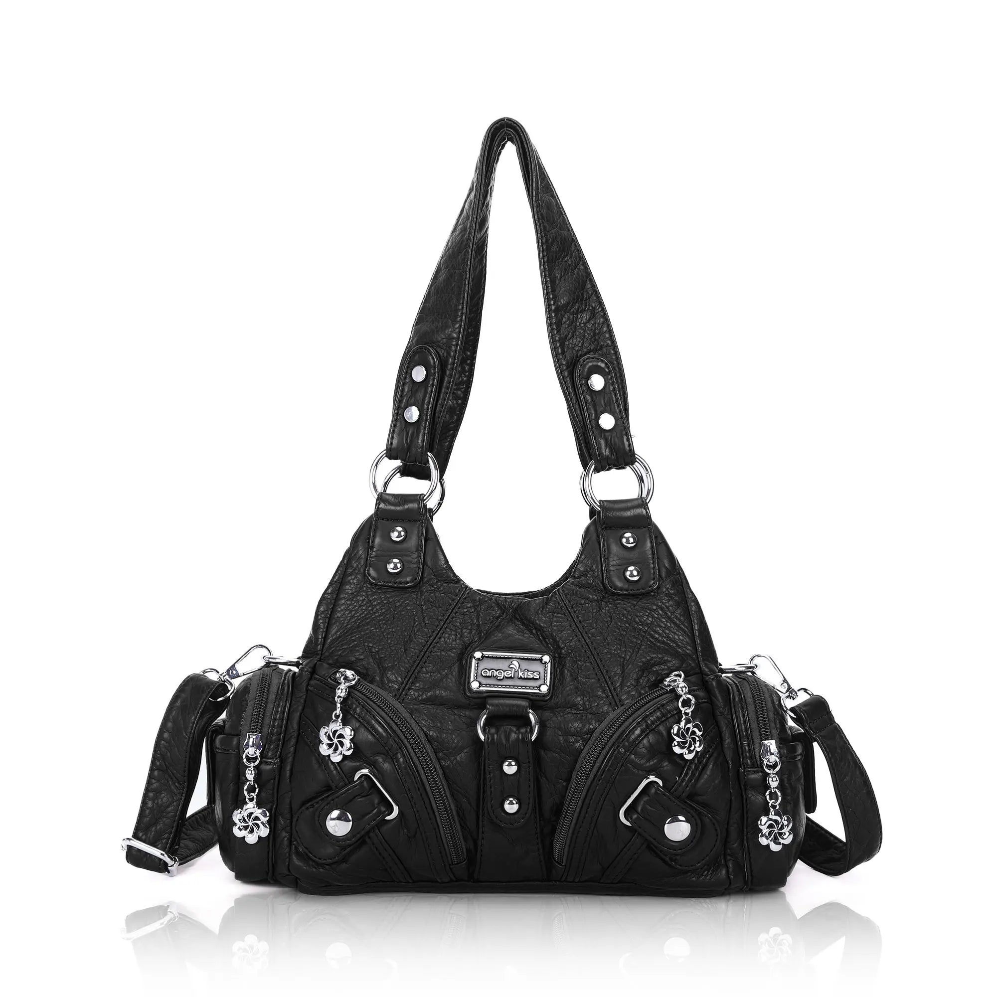Retro tie-dye adjustable chic shopping tote