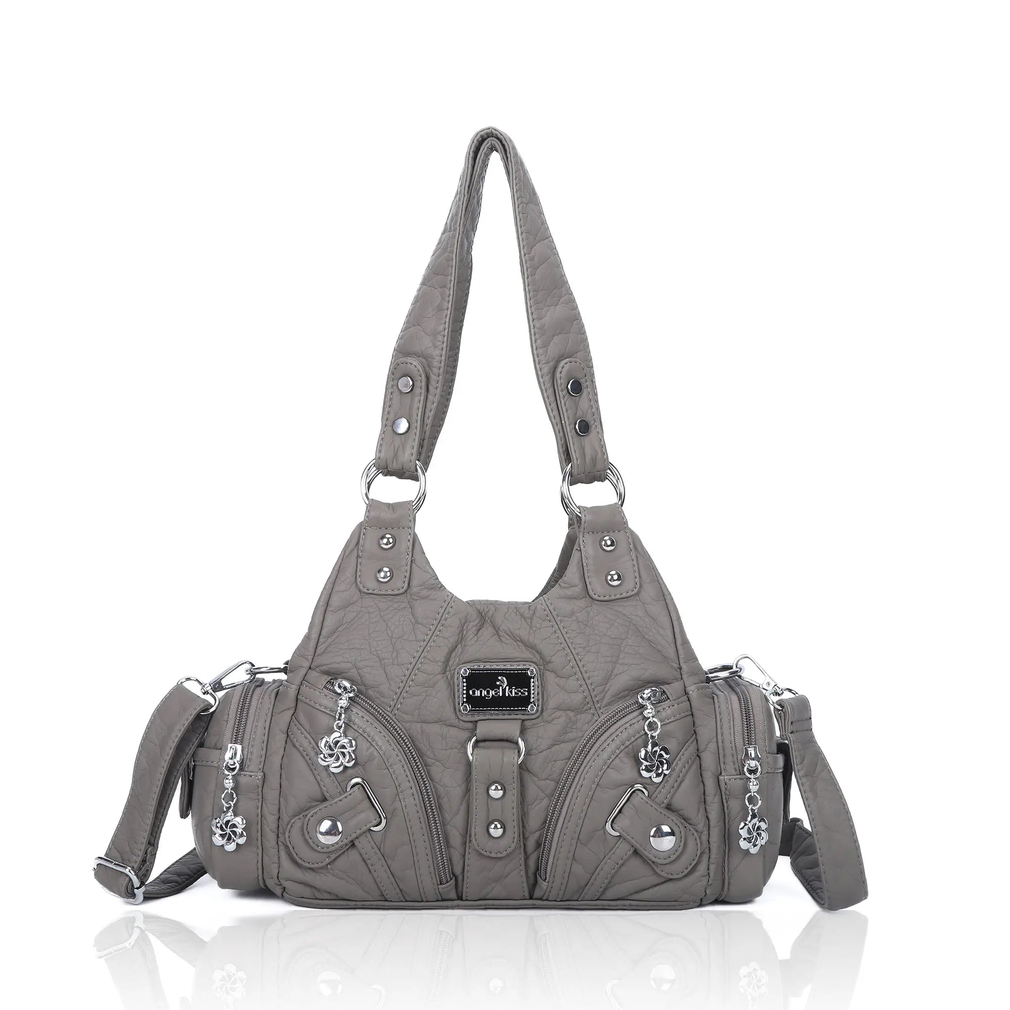 Retro tie-dye adjustable chic shopping tote