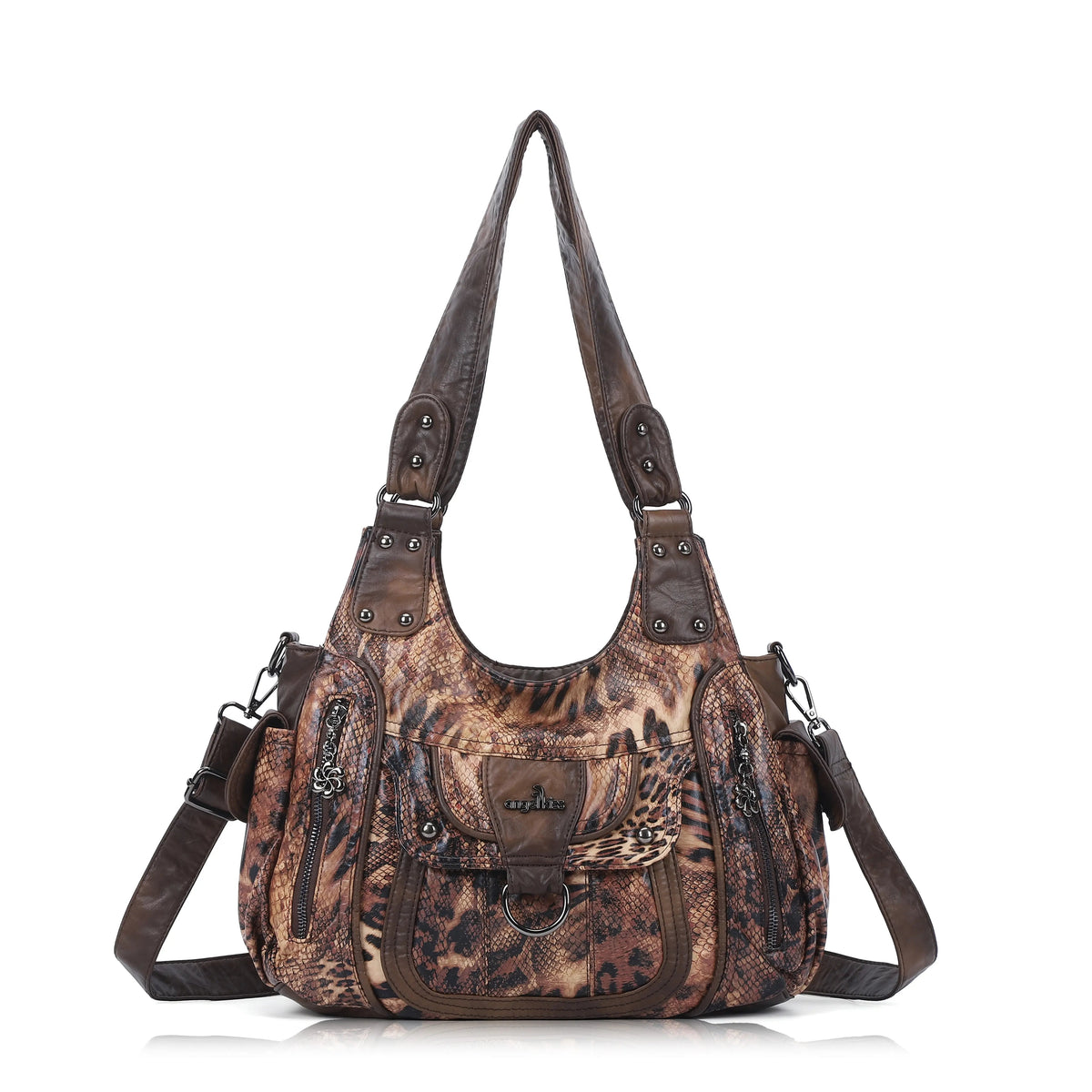 Vintage Slouchy Moto Shoulder Purse