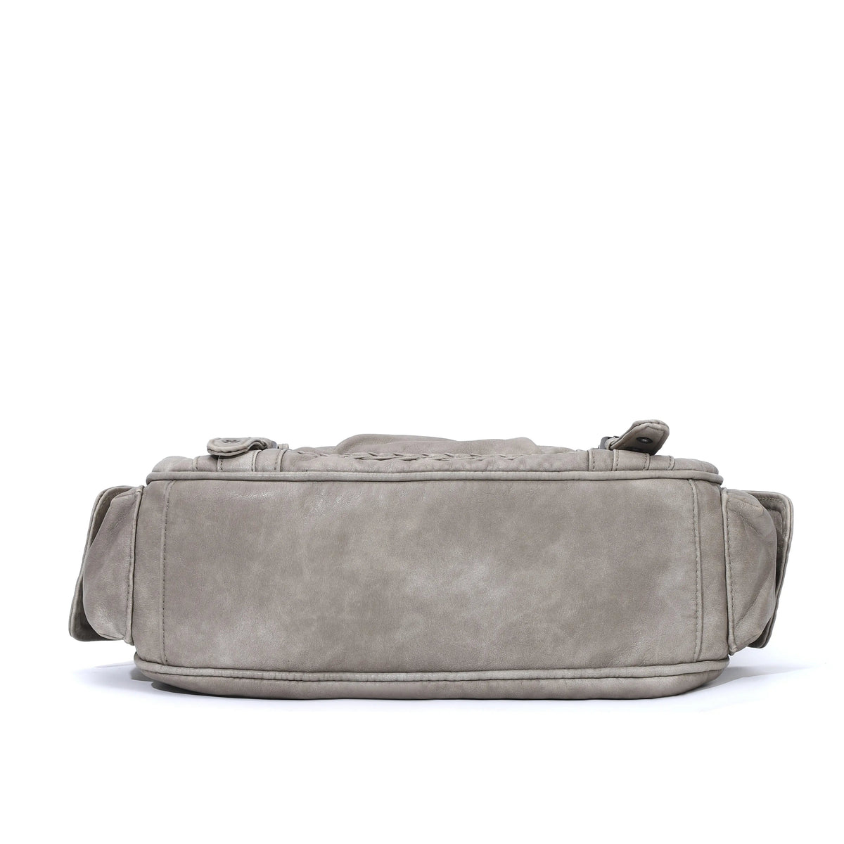 Vintage Studded Vegan Leather Everyday Bag | Custom Hardware