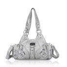 Retro tie-dye adjustable chic shopping tote