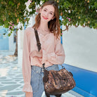 Vintage Slouchy Moto Shoulder Purse