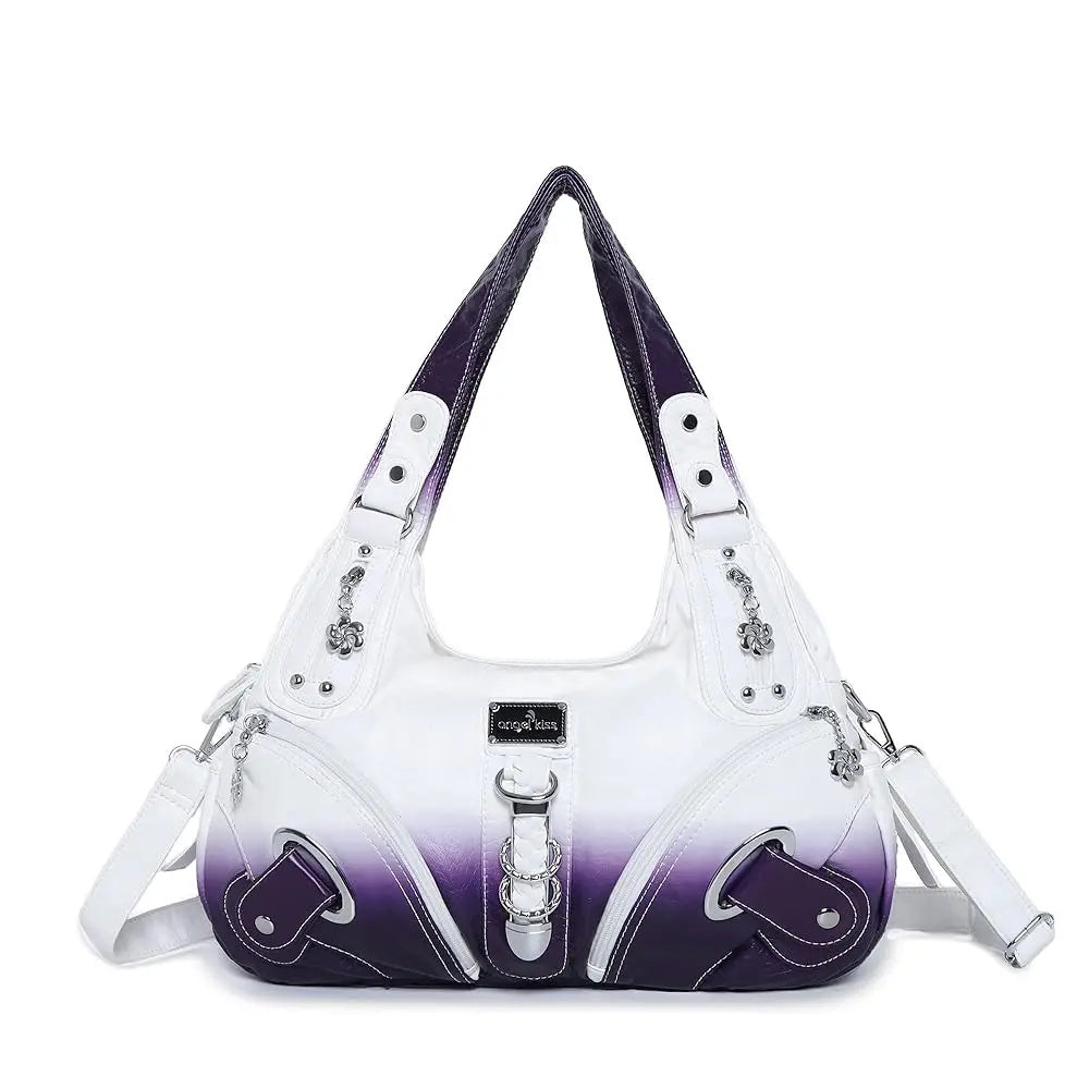 Vintage Studded Hobo Bag