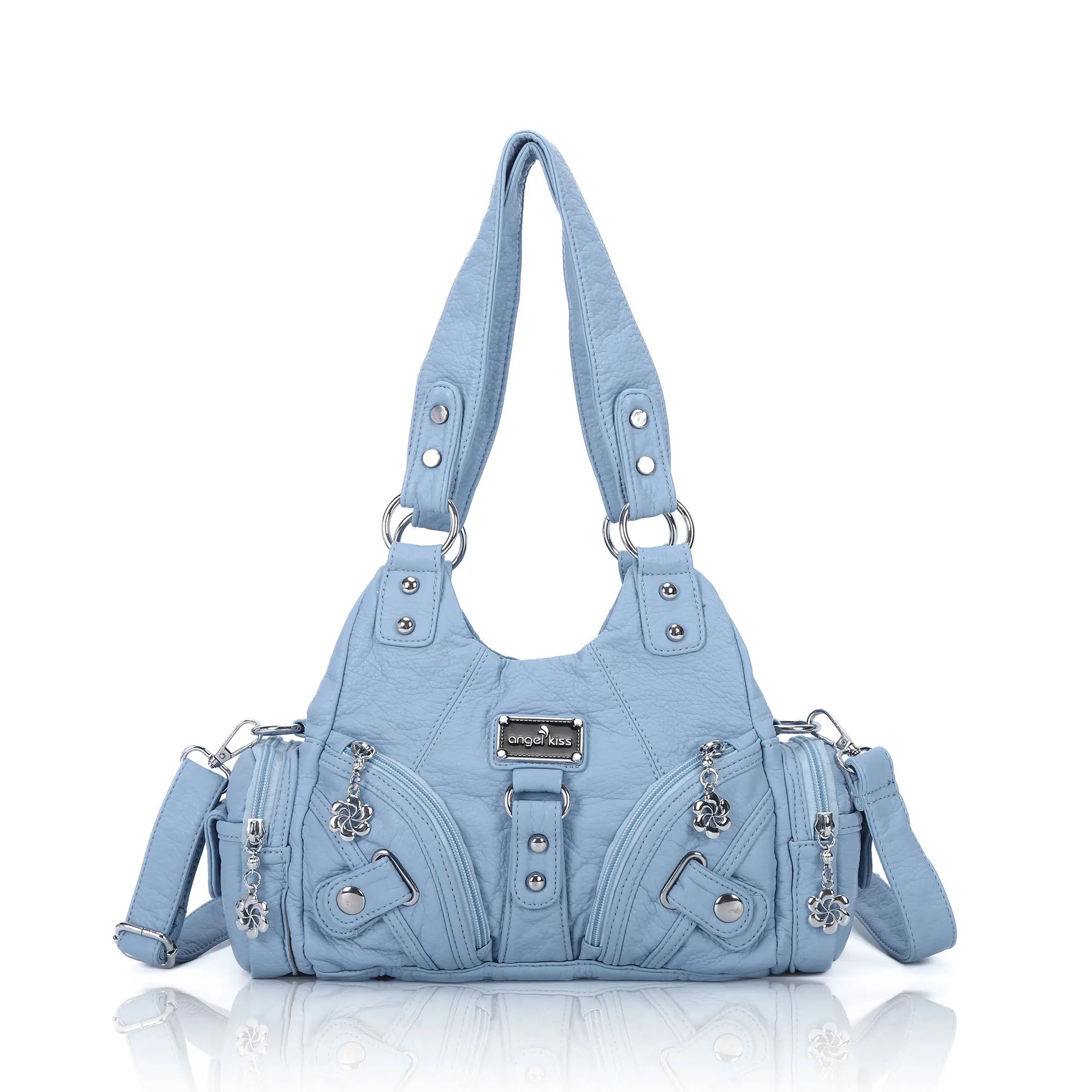 Retro tie-dye adjustable chic shopping tote