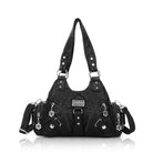 Retro tie-dye adjustable chic shopping tote