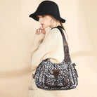 Vintage Slouchy Moto Shoulder Purse