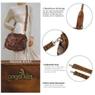 Multi-Compartment Large-Capacity Eco-Friendly Tote Bag for Women