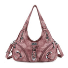 Vintage Studded Hobo Bag