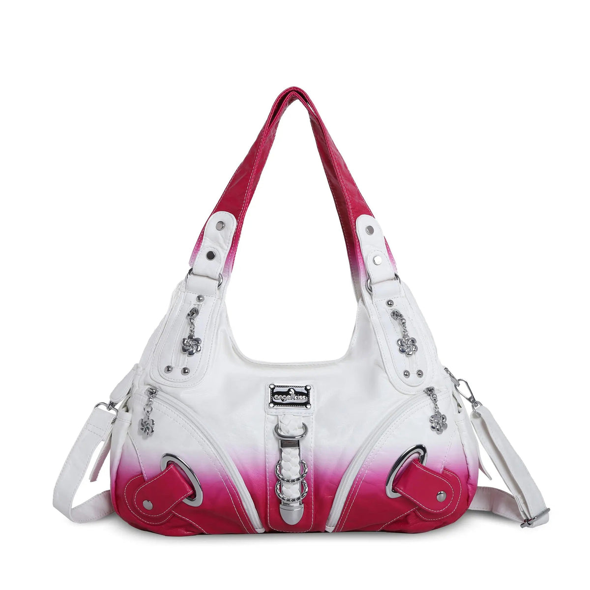 Vintage Studded Hobo Bag