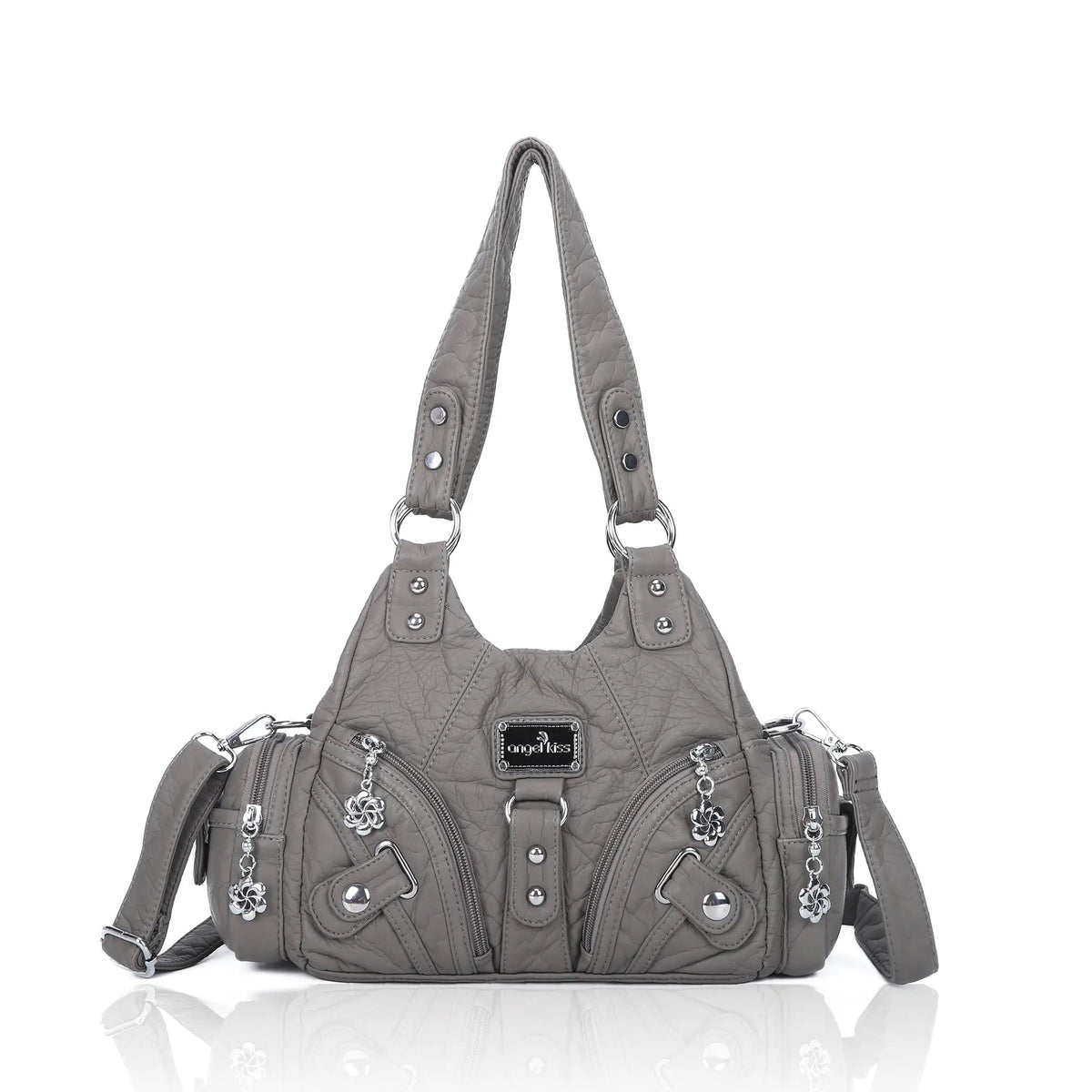 Retro tie-dye adjustable chic shopping tote