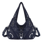 Vintage Studded Hobo Bag