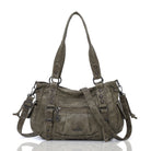 Vintage Studded Vegan Leather Everyday Bag | Custom Hardware