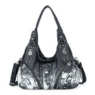 Vintage Studded Hobo Bag