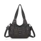 Vintage Slouchy Moto Shoulder Purse