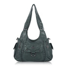 Vintage Slouchy Moto Shoulder Purse