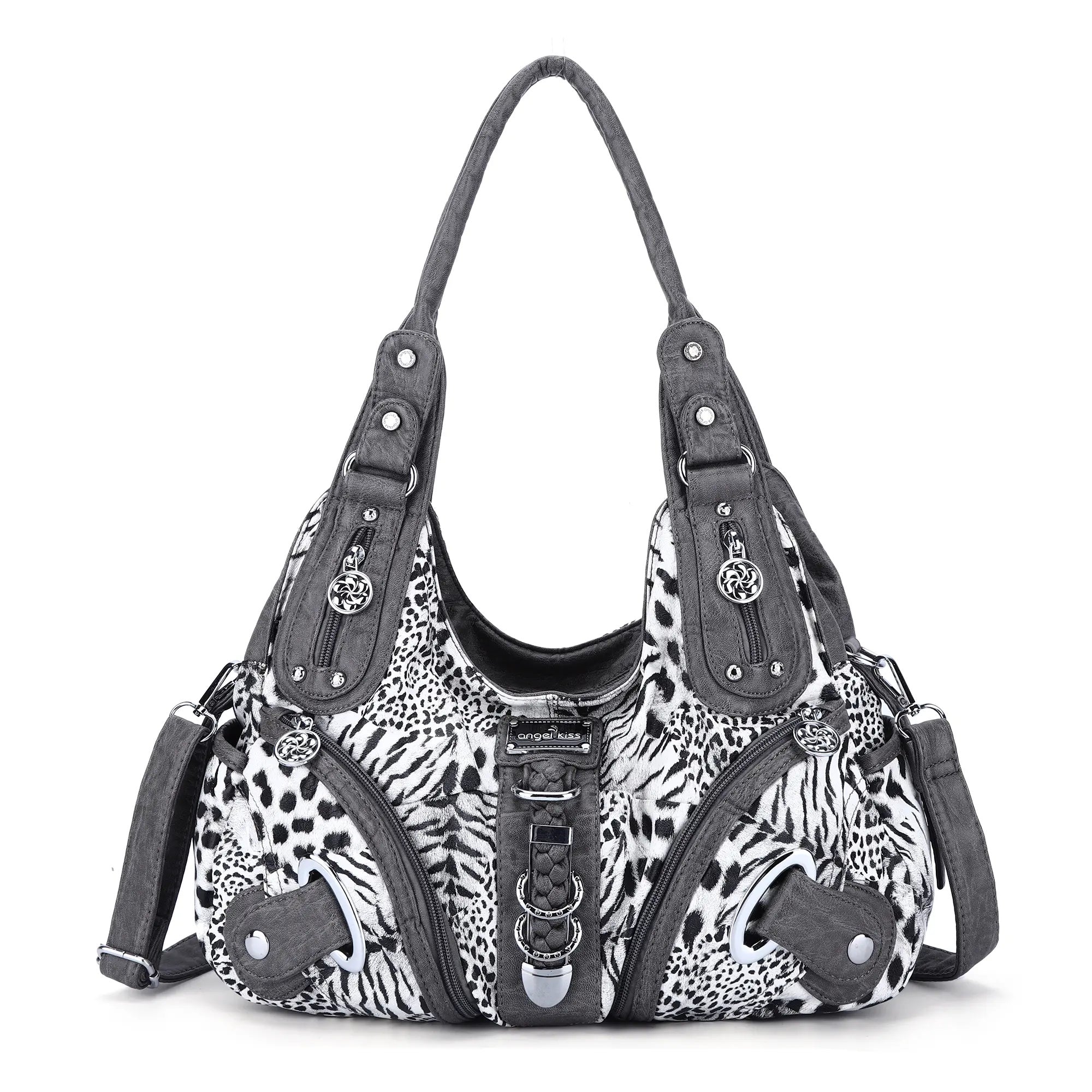 Vintage Studded Hobo Bag