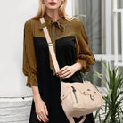 Vintage Slouchy Moto Shoulder Purse