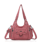 Vintage Slouchy Moto Shoulder Purse