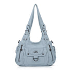 Vintage Slouchy Moto Shoulder Purse