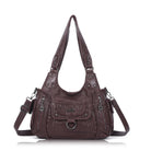 Vintage Slouchy Moto Shoulder Purse