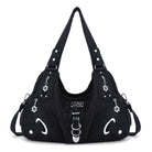 Vintage Studded Hobo Bag