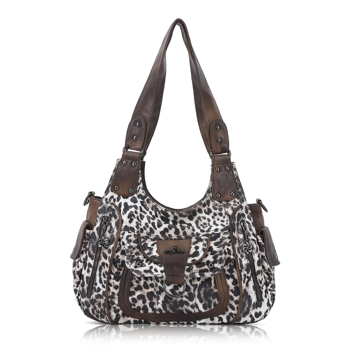 Vintage Slouchy Moto Shoulder Purse