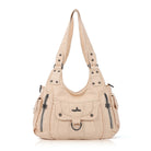 Vintage Slouchy Moto Shoulder Purse