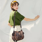 Vintage Slouchy Moto Shoulder Purse