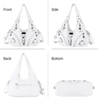 Vintage Studded Hobo Bag