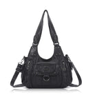 Vintage Slouchy Moto Shoulder Purse