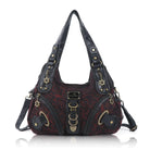 Vintage Studded Hobo Bag