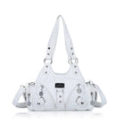 Retro tie-dye adjustable chic shopping tote