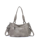 Vintage Studded Vegan Leather Everyday Bag | Custom Hardware