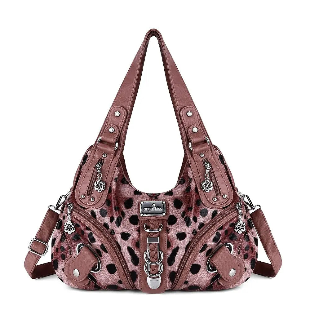 Vintage Studded Hobo Bag