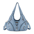 Vintage Studded Hobo Bag