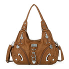 Vintage Studded Hobo Bag