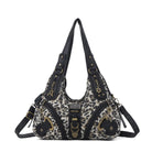 Vintage Studded Hobo Bag