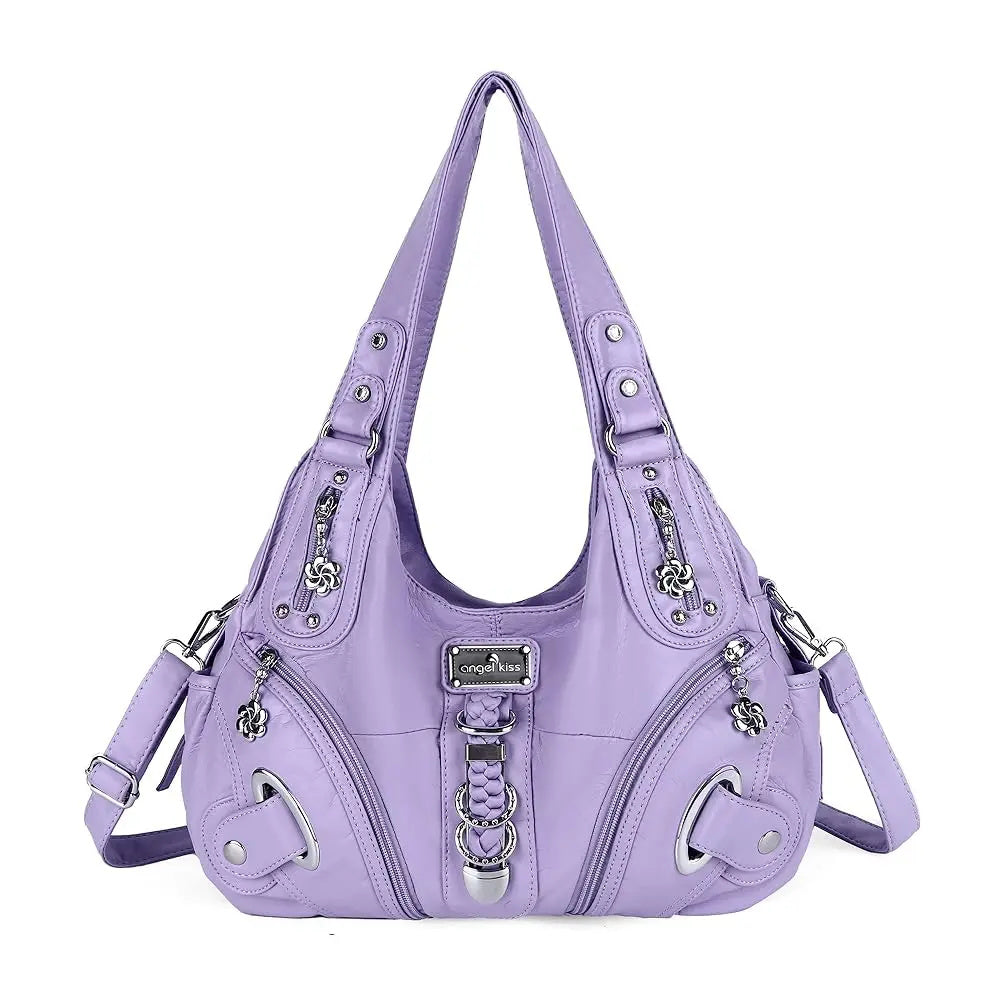 Vintage Studded Hobo Bag